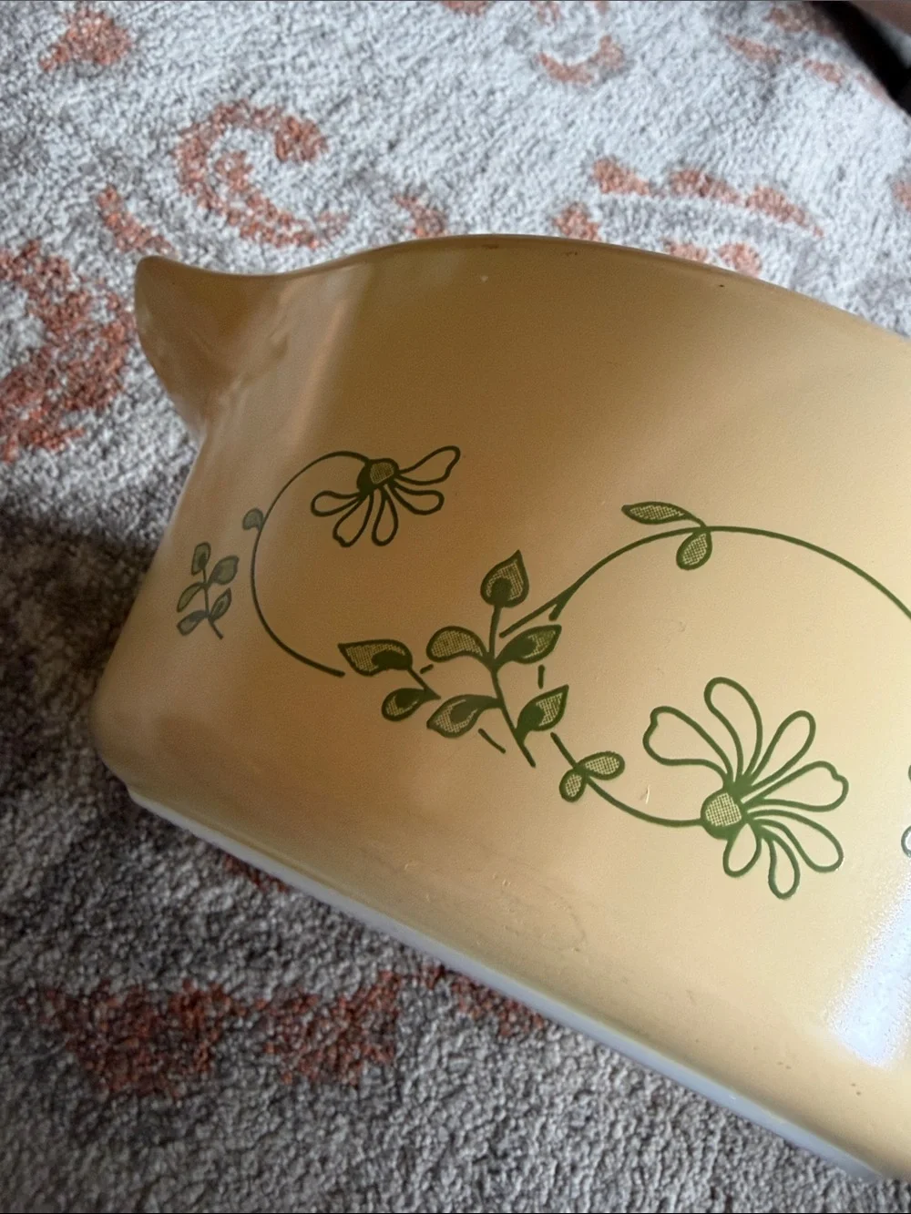 RARE Vintage Pyrex Shenandoah Pattern 1970s 2.5Qt Casserole Dish (No Lid)